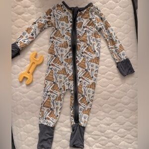 Baby Zipper Bamboo Pajama